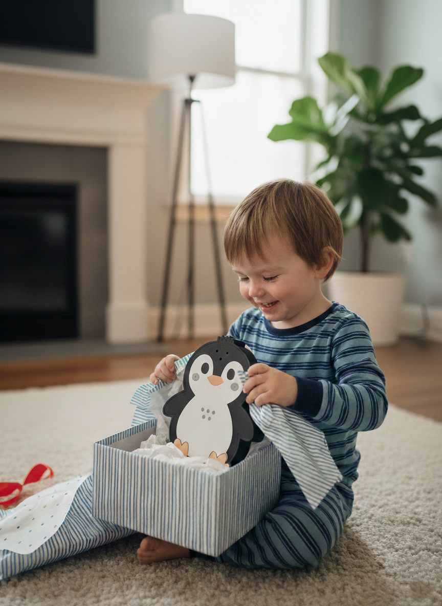 Lampada Rilievo Pinguino