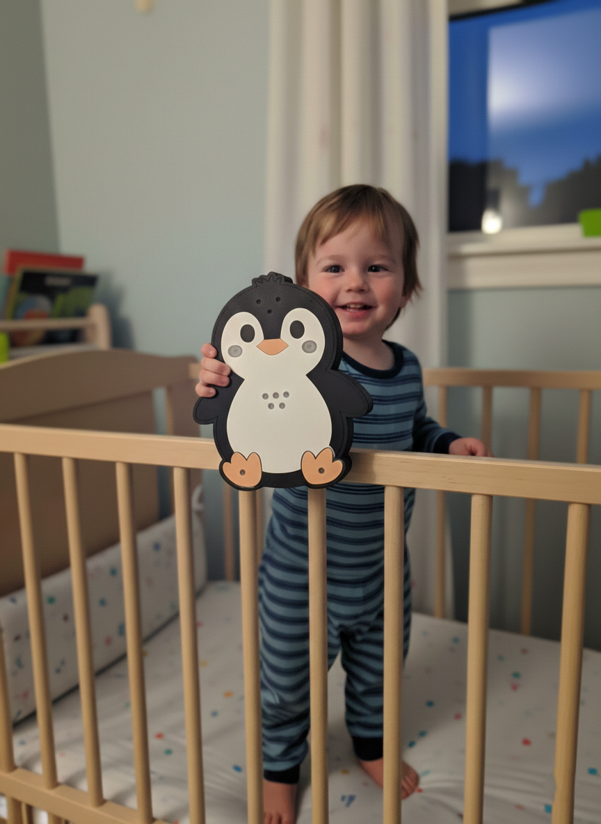 Lampada Rilievo Pinguino