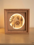 Lampada Shadowbox " Peter Pan "