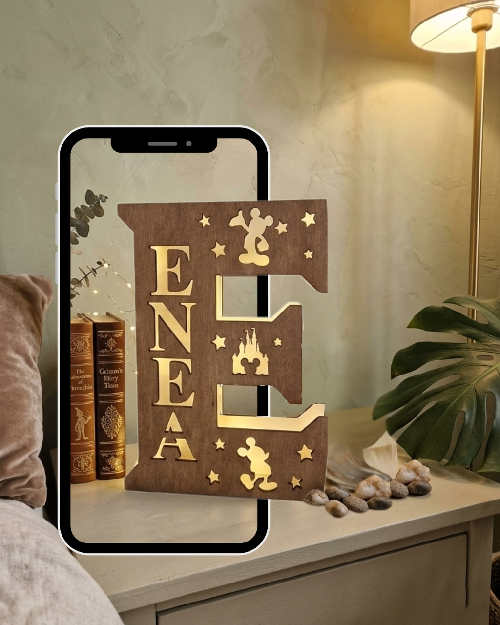 Lampada Lettere