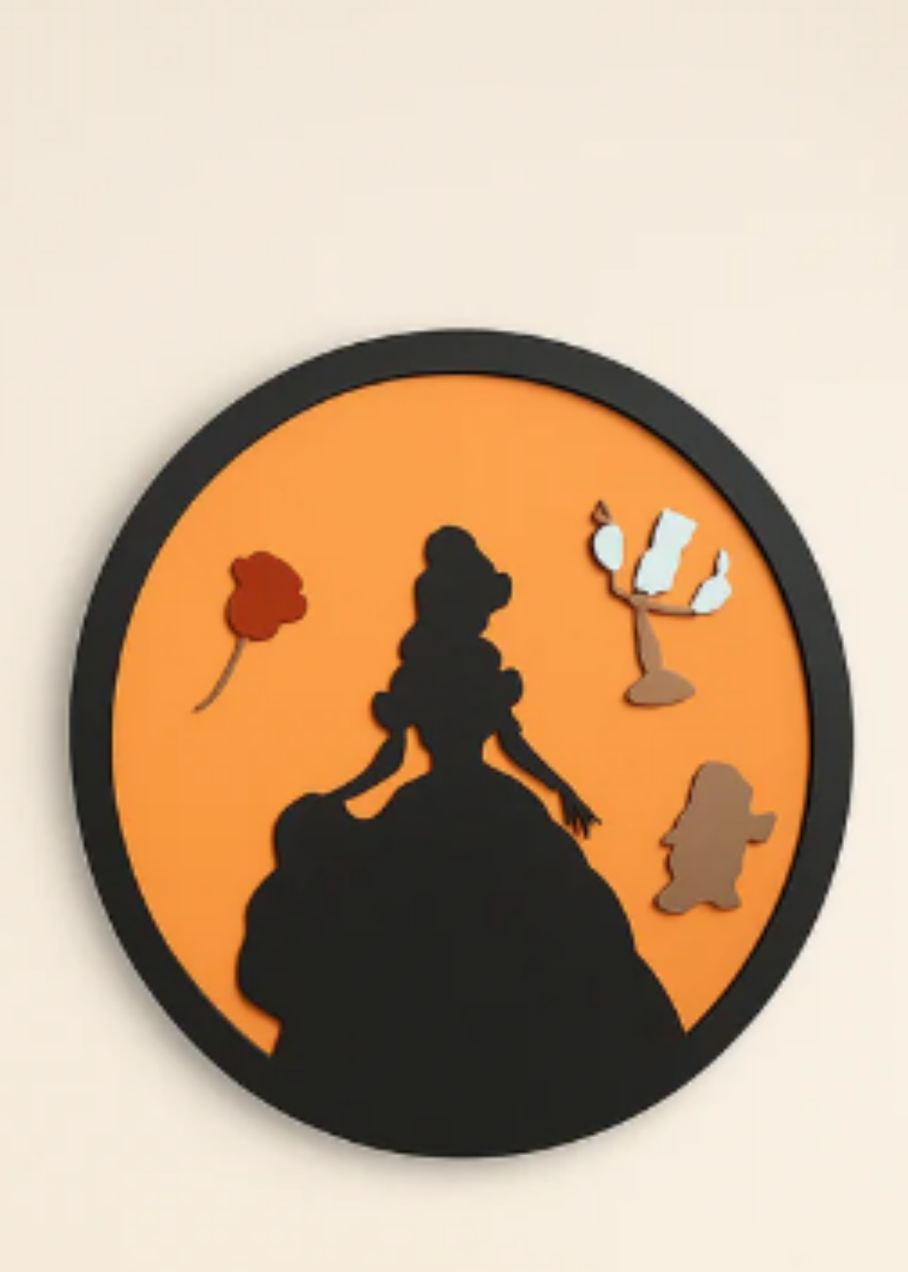 Quadro La bella e la bestia