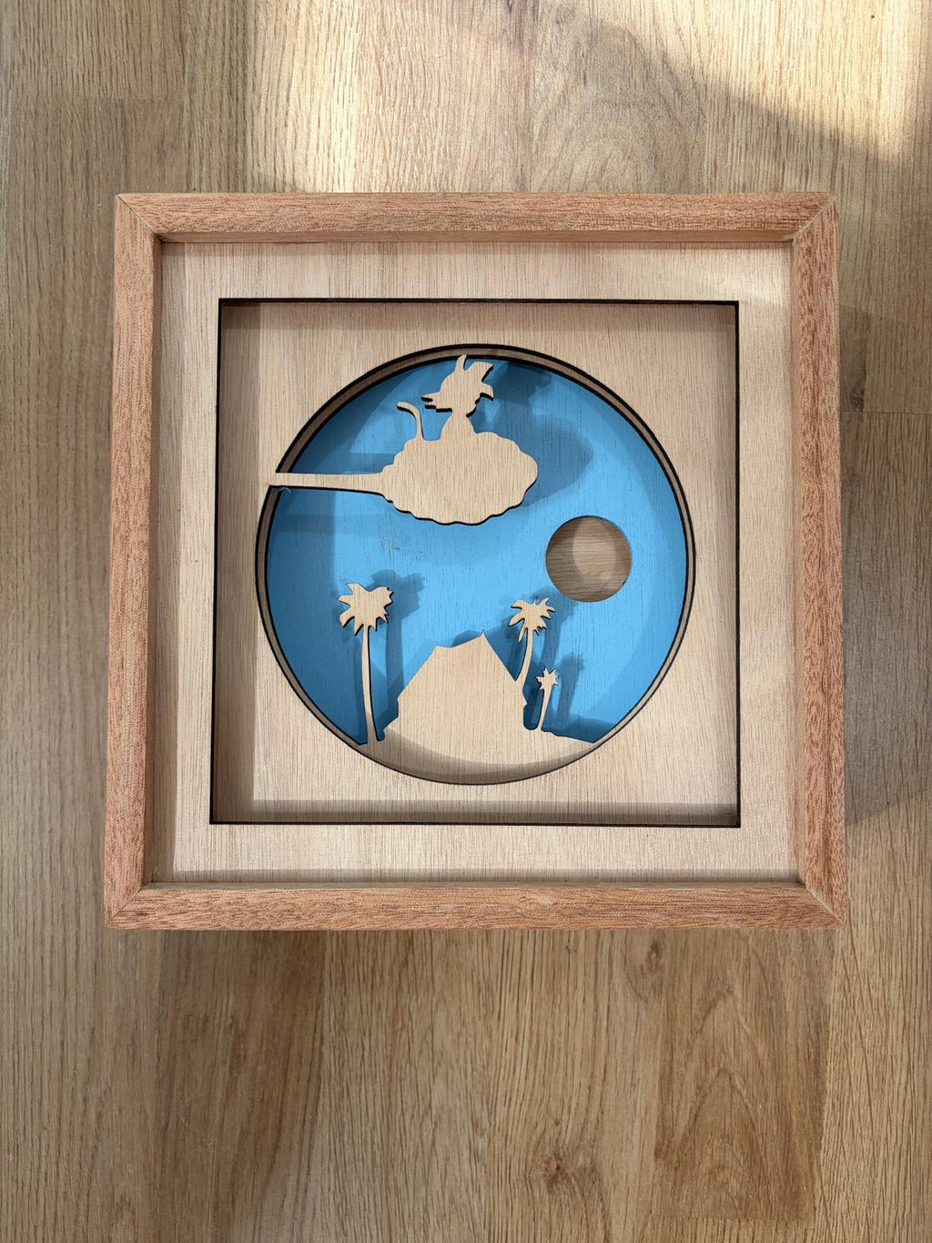 Lampada Shadowbox "Dragon Ball"