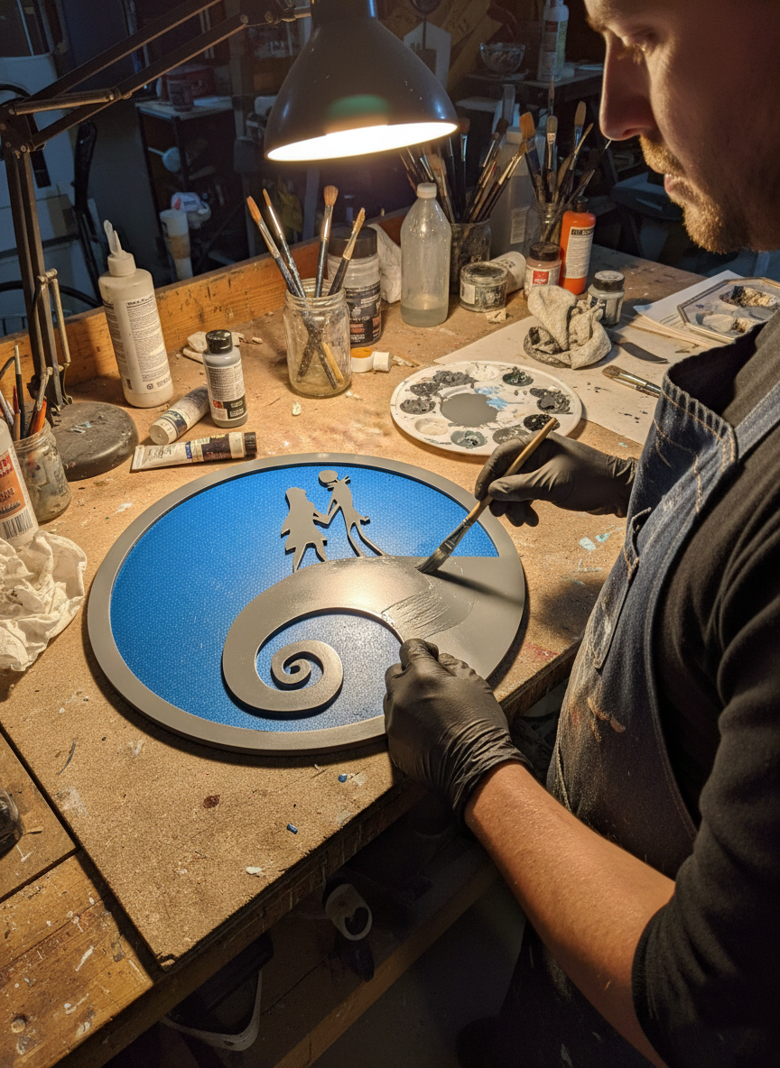 Quadro Nightmare Before Christmas